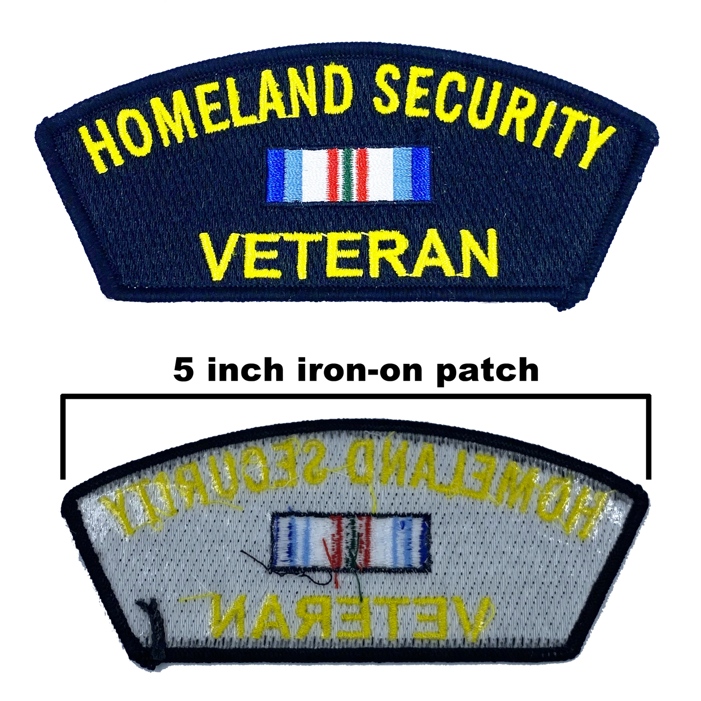 CC-007 Homeland Security Veteran retired Patch CBP TSA USCG USSS FEMA CIS FAM ICE HSI OIG FLETC