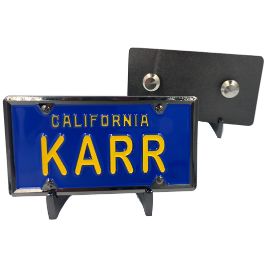 KK-018 KARR License Plate pin (not Knight Rider KITT)