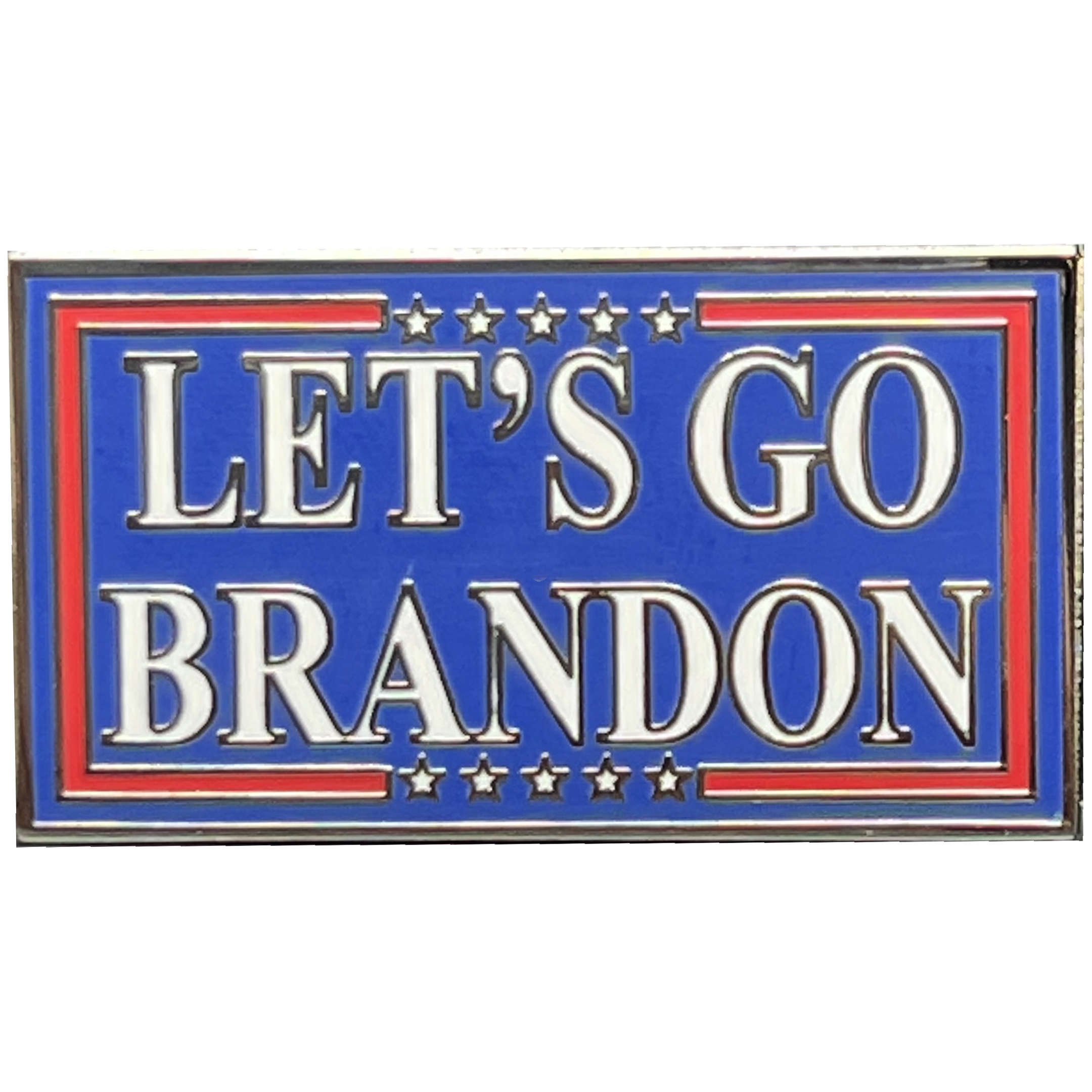 GL1-008 Let's Go Brandon LGB Pin with dual pin posts