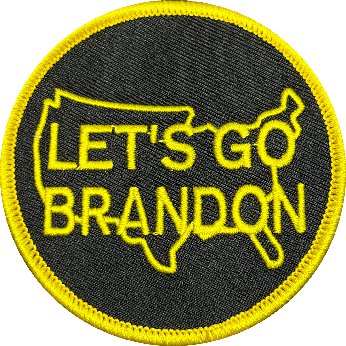 Discontinued GL2-018 Let's Go Brandon iron-on Border Patrol uniform style LGB patch