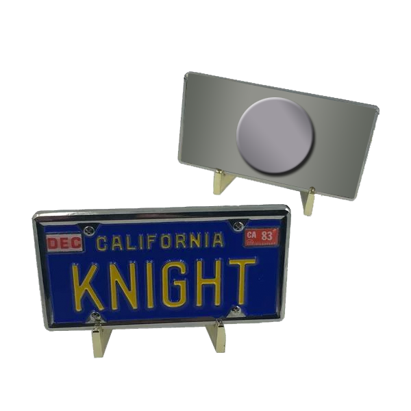 KK-020 Magnet Knight Rider KITT License Plate