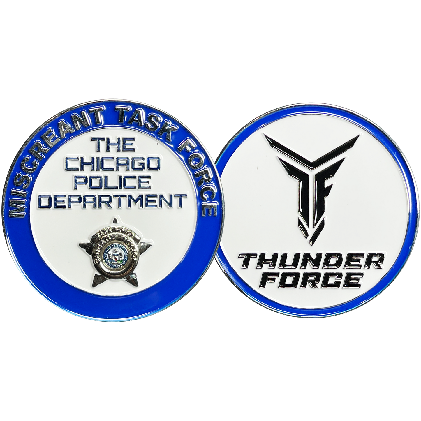 BL15-015 Chicago Police Department Miscreant Task Force Challenge Coin