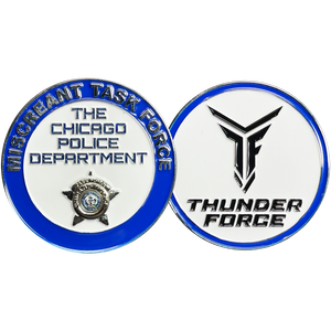 BL15-015 Chicago Police Department Miscreant Task Force Challenge Coin