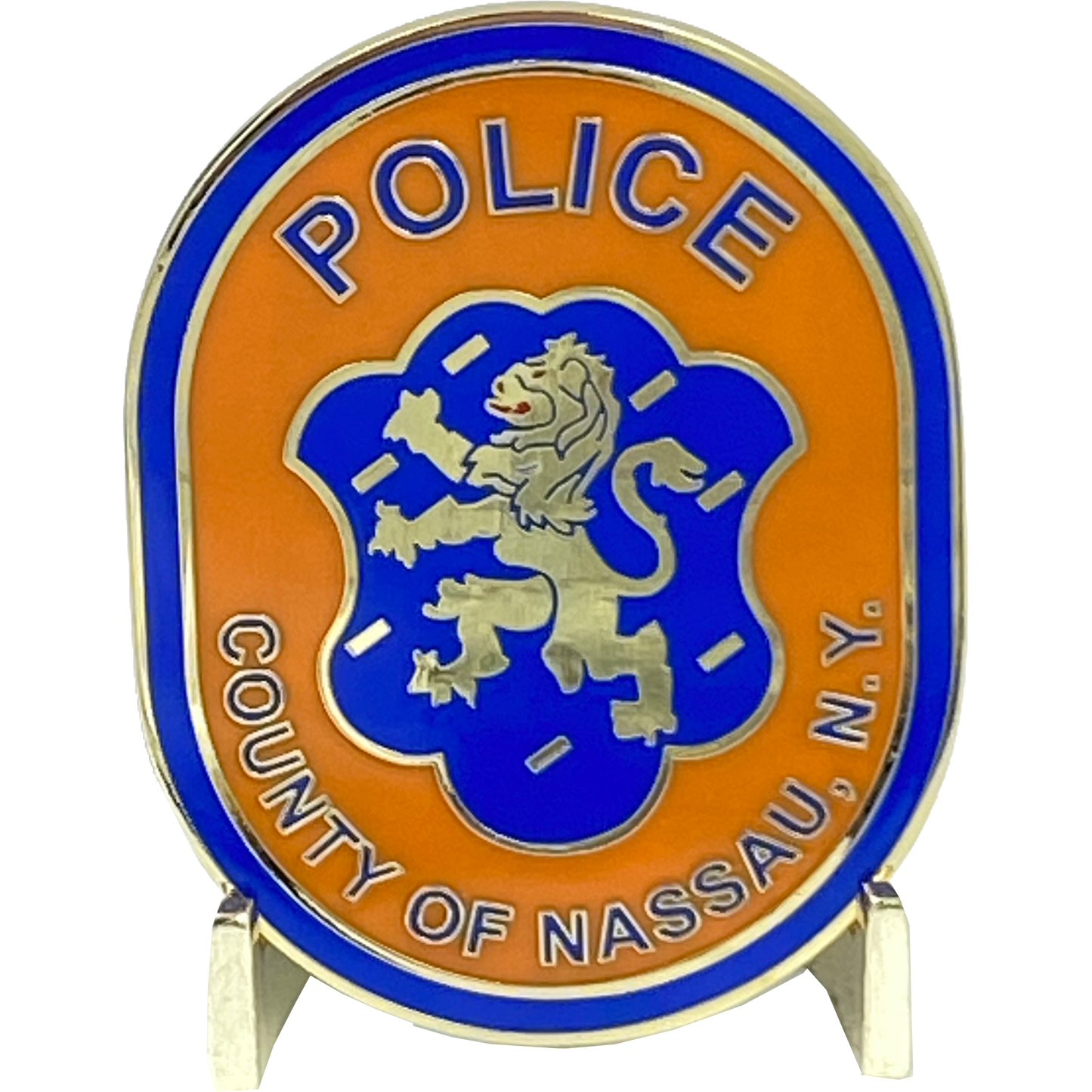 DD-012 LI Nassau County Police Department Long island Dept. Challenge Coin thin blue line NCPD