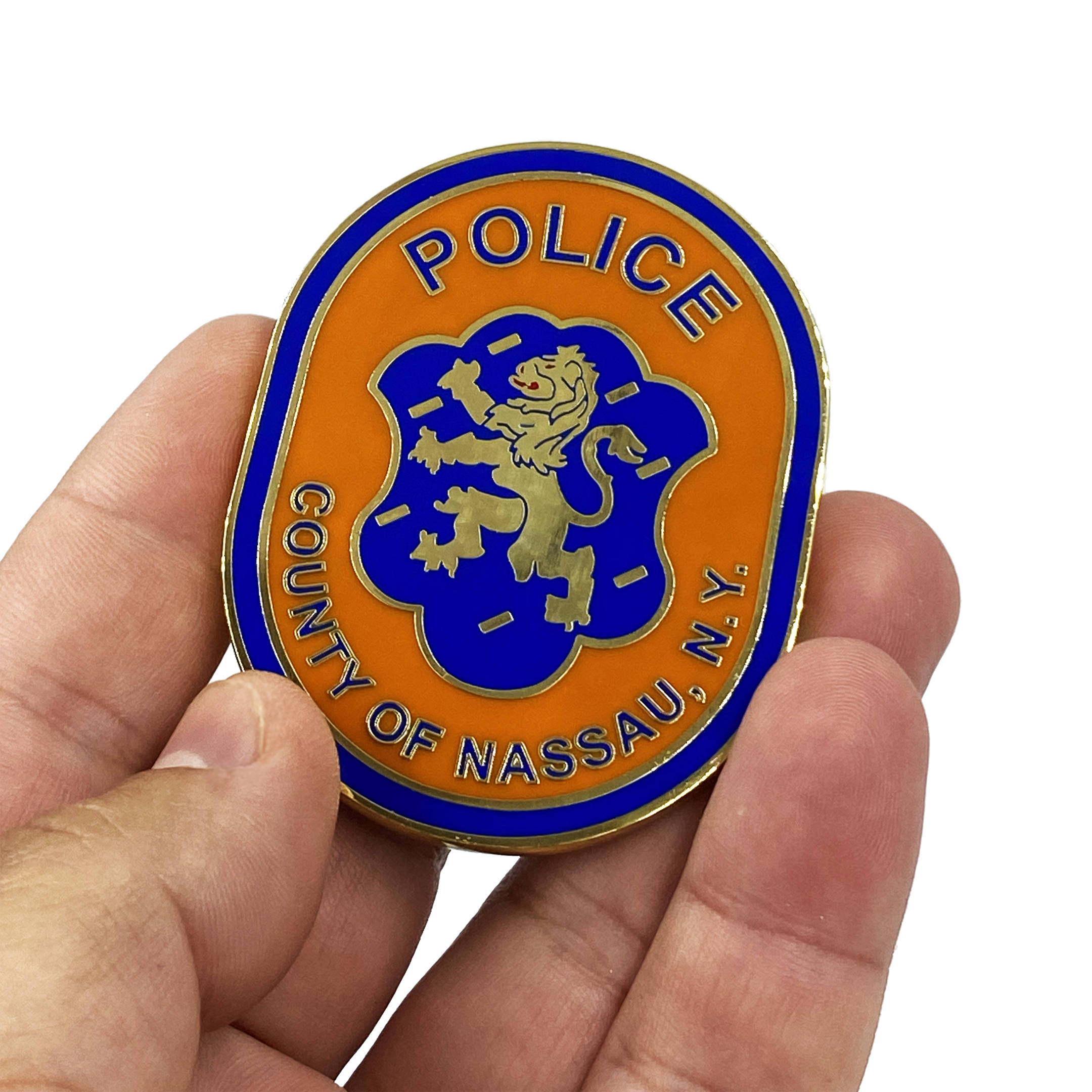 DD-012 LI Nassau County Police Department Long island Dept. Challenge Coin thin blue line NCPD