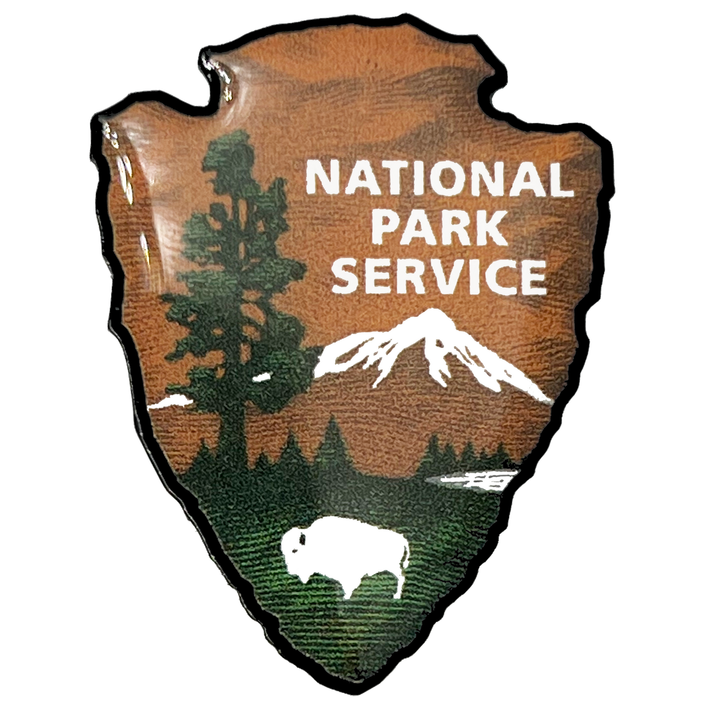 JJ-014 National Park Service Pin NPS US Department of the Interior Law Enforcement Ranger