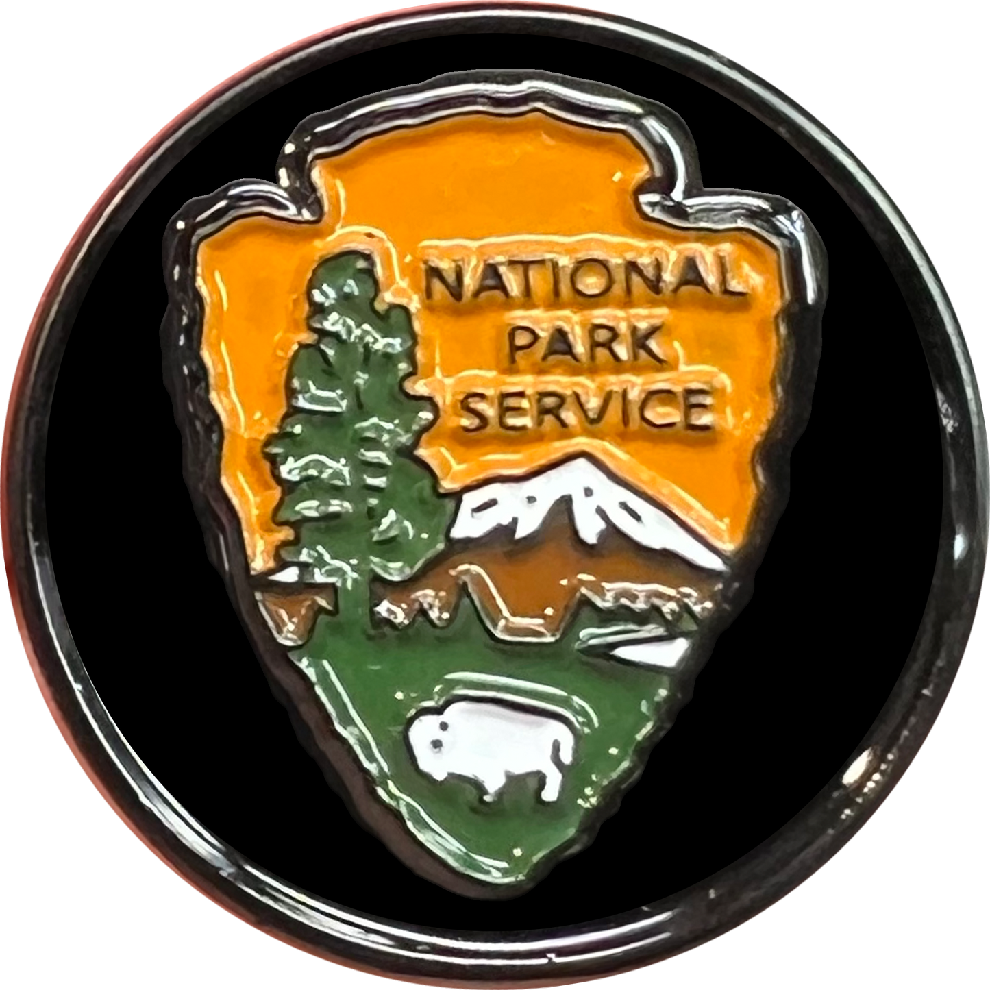 PBX-005-A National Park Service NPS Park Ranger Lapel Pin