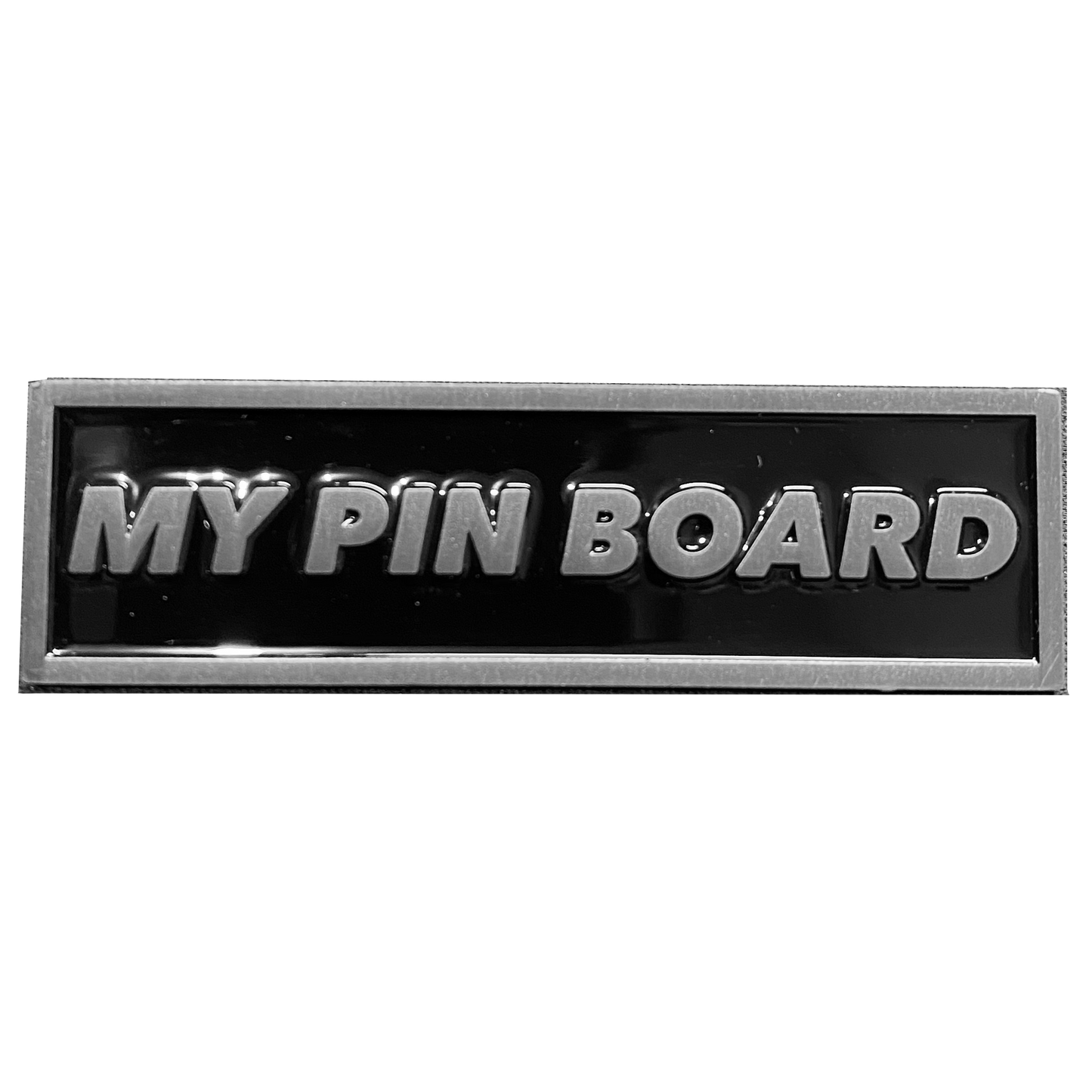 DL6-06 Pin Board name plate pin for pin collectors pin board collections (nickel)