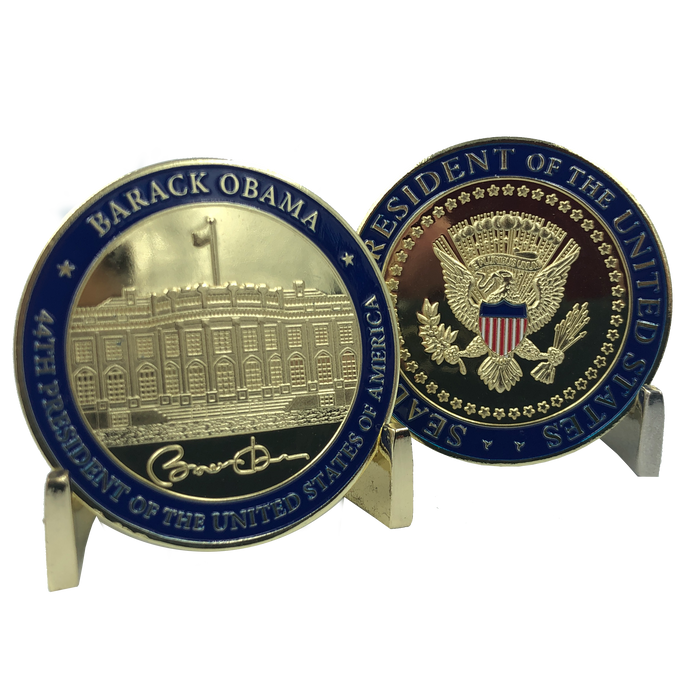 BL4-003 44th President Barack Obama Challenge Coin White House POTUS