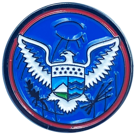 M-21 Field Operations Lapel Pin with deluxe spring loaded clasp CBP OFO Field Ops