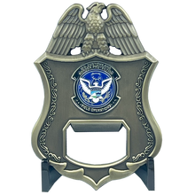 BL10-004 CBP Officer Office of Field Operations OFO CBPO Challenge Coin Bottle Opener