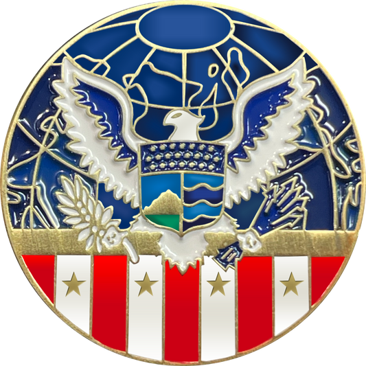 EL6-006 CBP Field Operations CBPO CBP OFFICER Pin Field Ops Patch inspired Pin