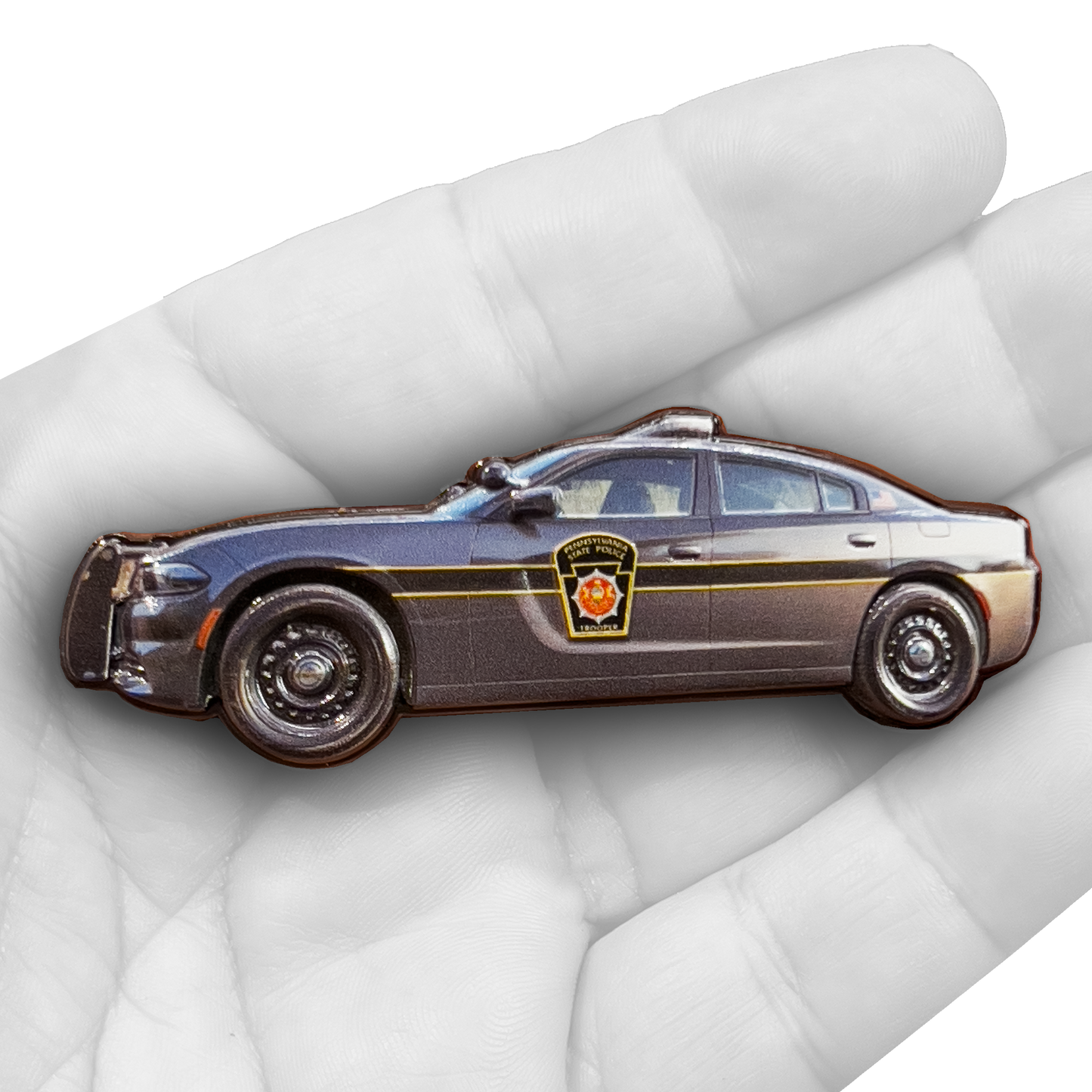 GL6-003 PSP Cruiser Pennsylvania State Police Trooper Challenge Coin Marked Unit Interceptor Car