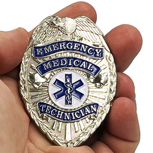 BL8-005 Emergency Medical Technician full size EMT Paramedic Ambulance EMS Shield