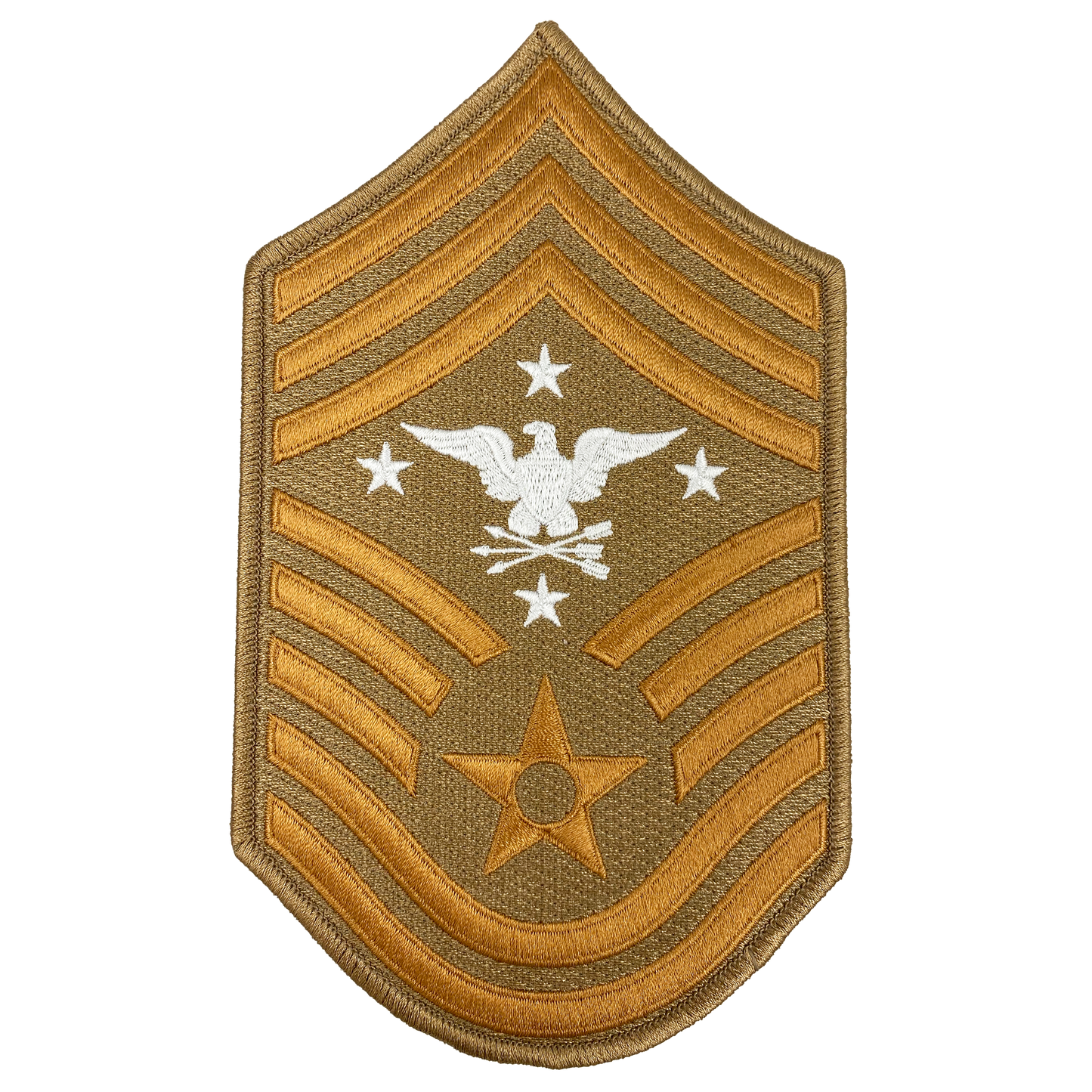 DL3-10 Senior Enlisted Advisor to the Chairman of the Joint Chiefs of Staff Air Force Senior Enlisted Advisor Chief Master Sergeant Desert Camo Rank (Left facing Eagle) USAF Patch 