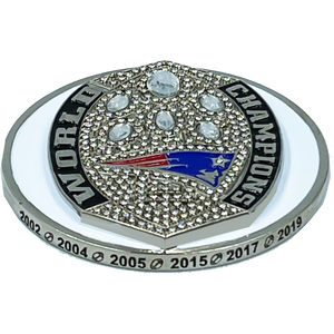 BL12-008 Boston Police Parade Detail Championship Challenge Coin