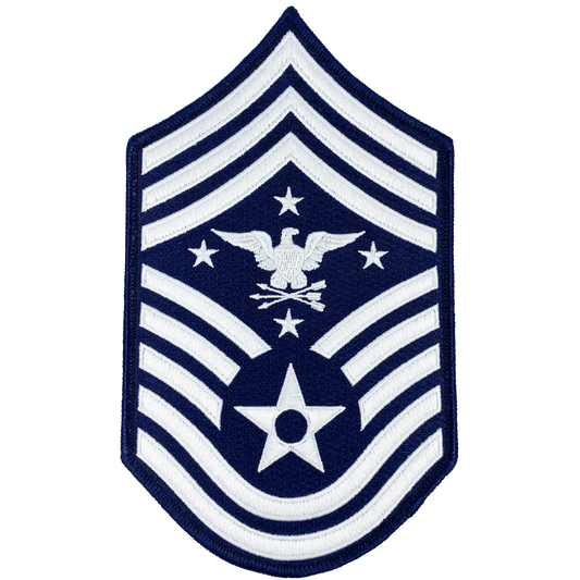 DL5-06 Senior Enlisted Advisor to the Chairman of the Joint Chiefs of Staff Air Force Senior Enlisted Advisor Chief Master Sergeant Rank (Eagle Looking Right) USAF Patch 
