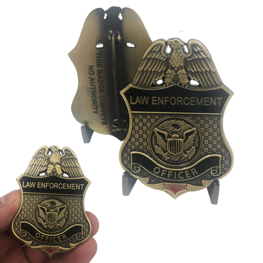 GG-015 Retired Law Enforcement Officer LEOSA Police Special Agent Sheriff Customs CBP