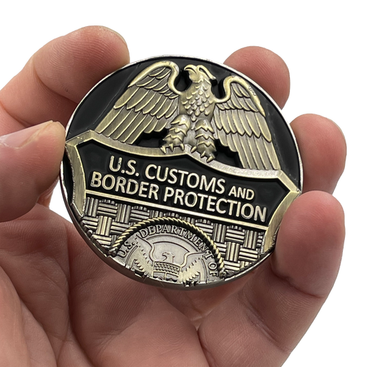 EL6-015 CBP OFFICER OFO Saint Michael Patron Saint Challenge Coin Field Ops CBPO Field Operations ST. MICHAEL