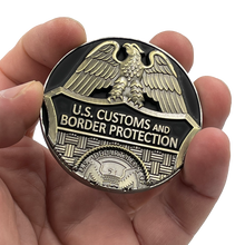 EL6-015 CBP OFFICER OFO Saint Michael Patron Saint Challenge Coin Field Ops CBPO Field Operations ST. MICHAEL
