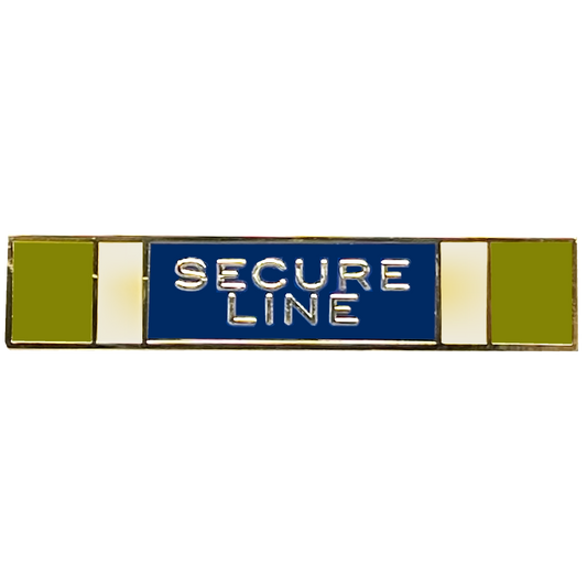 BL5-021 Secure Line Riot Crowd Control Civil Unrest Unit Citation Commendation Bar Pin Police CBP LAPD Minneapolis Chicago NYPD