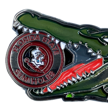 FF-021 Florida Gators Challenge Coin Police shield K9 FL State Seminoles SemiHoles