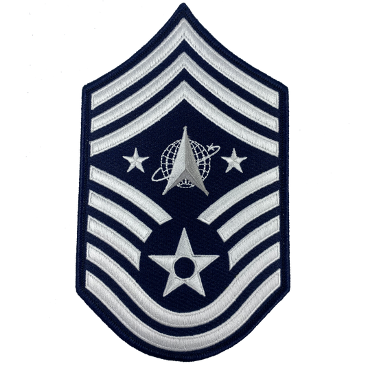 CL4-05 United States Space Force Patch U.S. Department of the Air Force Senior Enlisted Advisor Chief Master Sergeant Rank