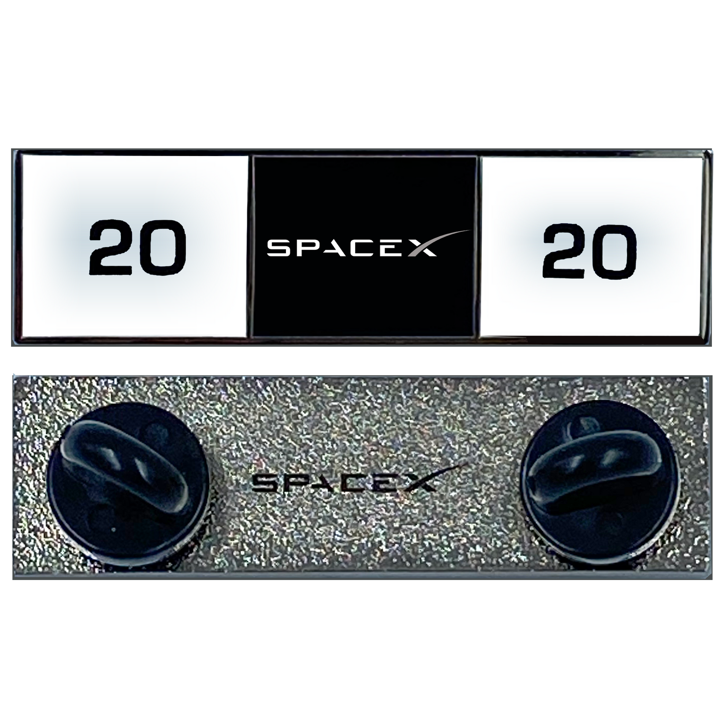 DL8-11 SpaceX 2020 Crew Uniform Commendation Bar Pin