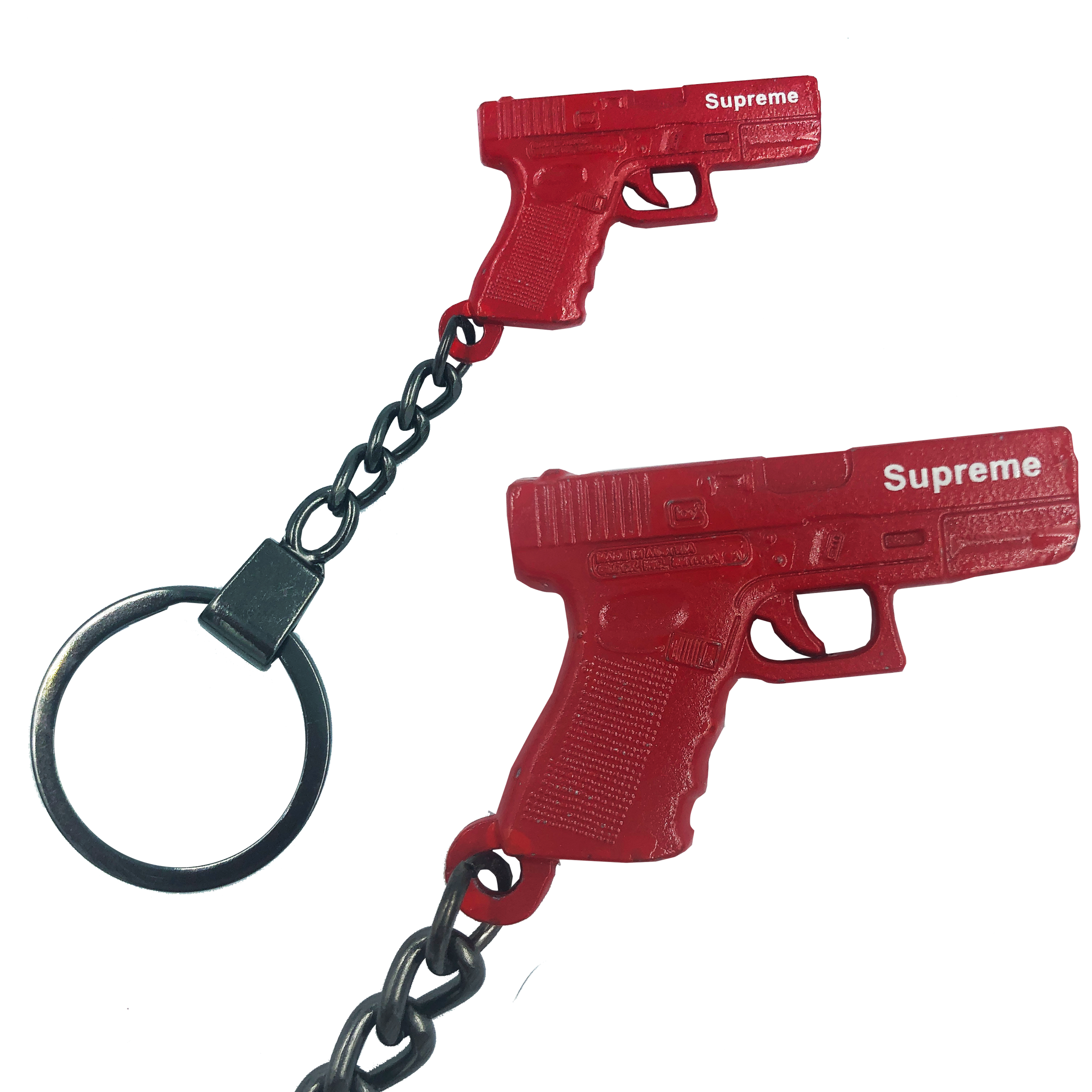 DD-014 Firearms Instructor gun keychain