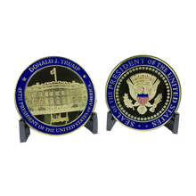 BL4-002 NEW 45th President DONALD J. TRUMP Challenge Coin White House POTUS MAGA