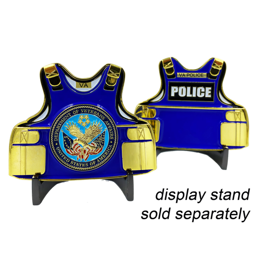 K-023 VA Police Body Armor Challenge Coin Veterans Affairs Medallion