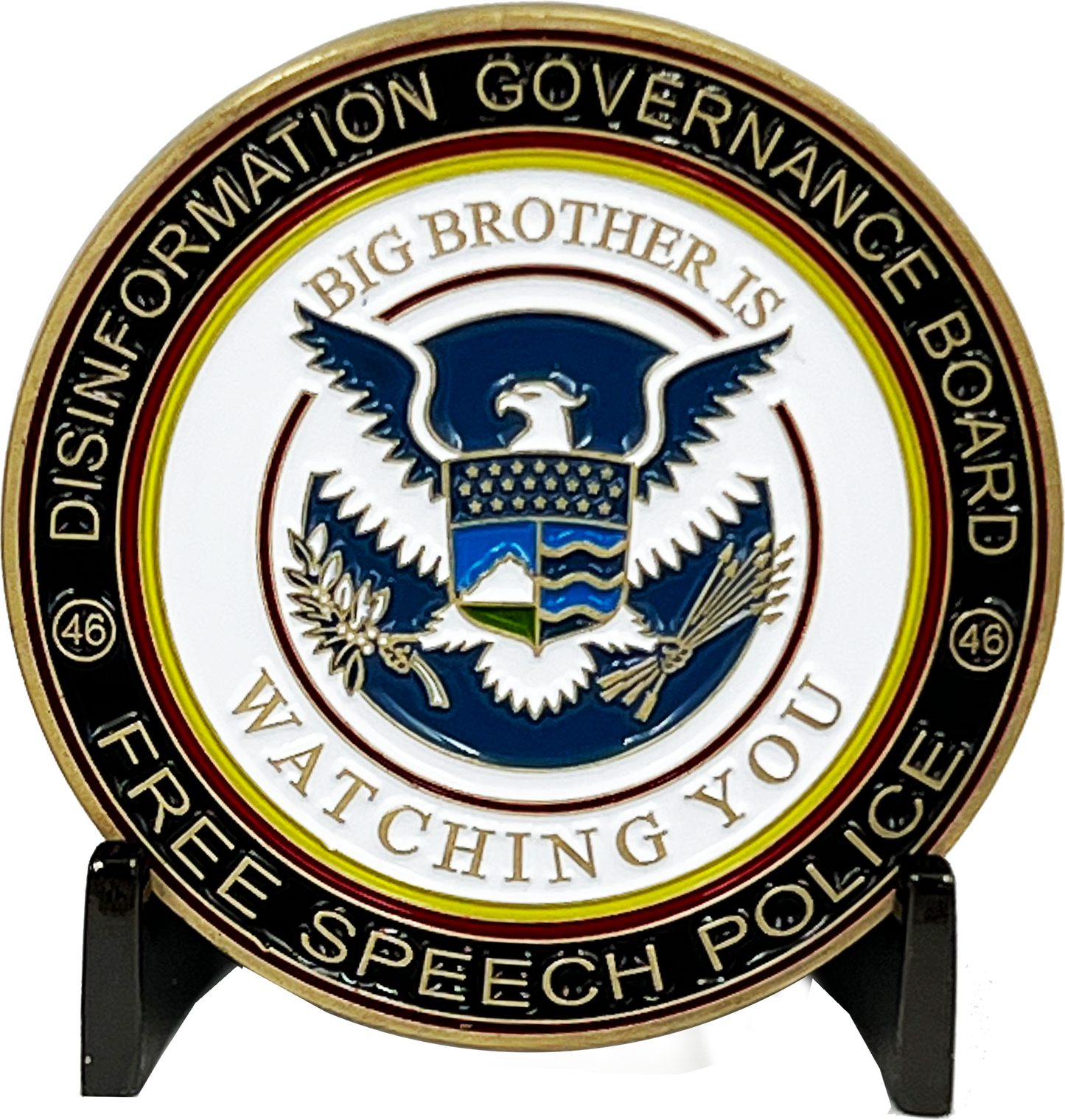 EL12-006 Biden Information Governance Board Free Speech Police Border Patrol CBP Field OPS HSI ICE FBI