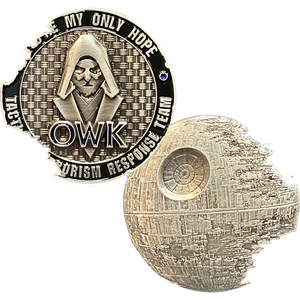DL13-009 Obi-wan Kenobi You're My Only Hope Death Star II Rogue TACTICAL TERRORISM RESPONSE TEAM 12 TTRT CBP Challenge Coin