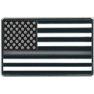 EL8-016 Thin Gray Line Flag Pin Correctional officer CO Corrections Jail Prison Guard