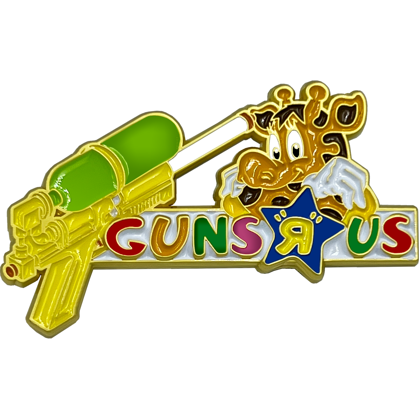 BL2-001-A Guns R Us Giraffe Pin super 2nd Amendment soaker