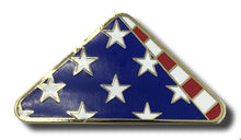 LL-013 Folded US Flag Pin Honor Guard