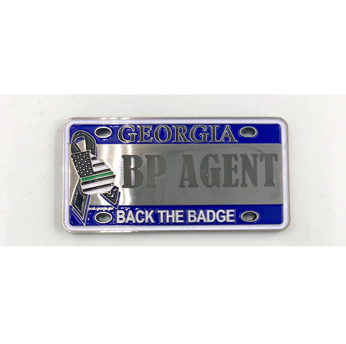 H-002 Border Patrol Agent CBP Georgia License Plate Challenge Coin