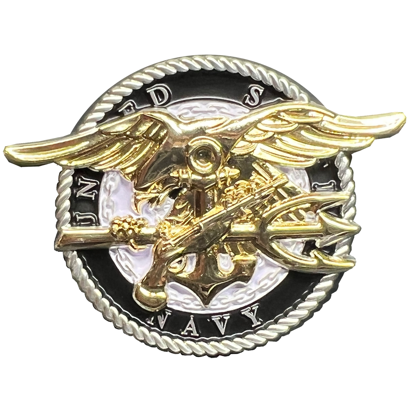GL2-010 United States Navy Seals Trident Seal Team 6 USN Challenge Coin