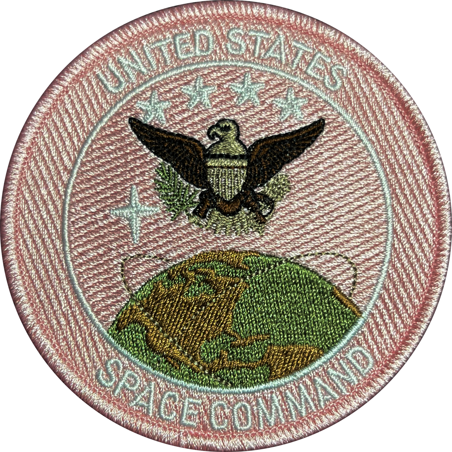 DL1-11 United States Space Command Pink Patch U.S. Space Force Breast Cancer Awareness