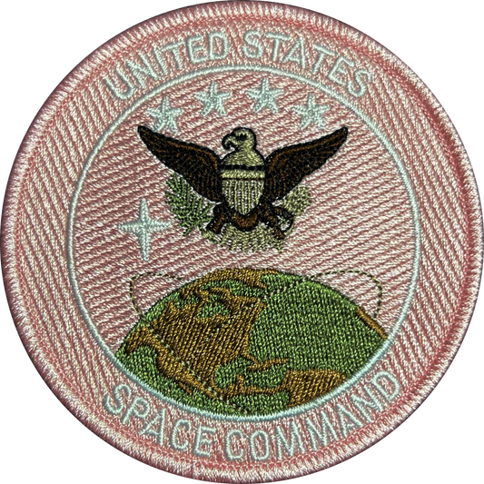 DL1-11 United States Space Command Pink Patch U.S. Space Force Breast Cancer Awareness