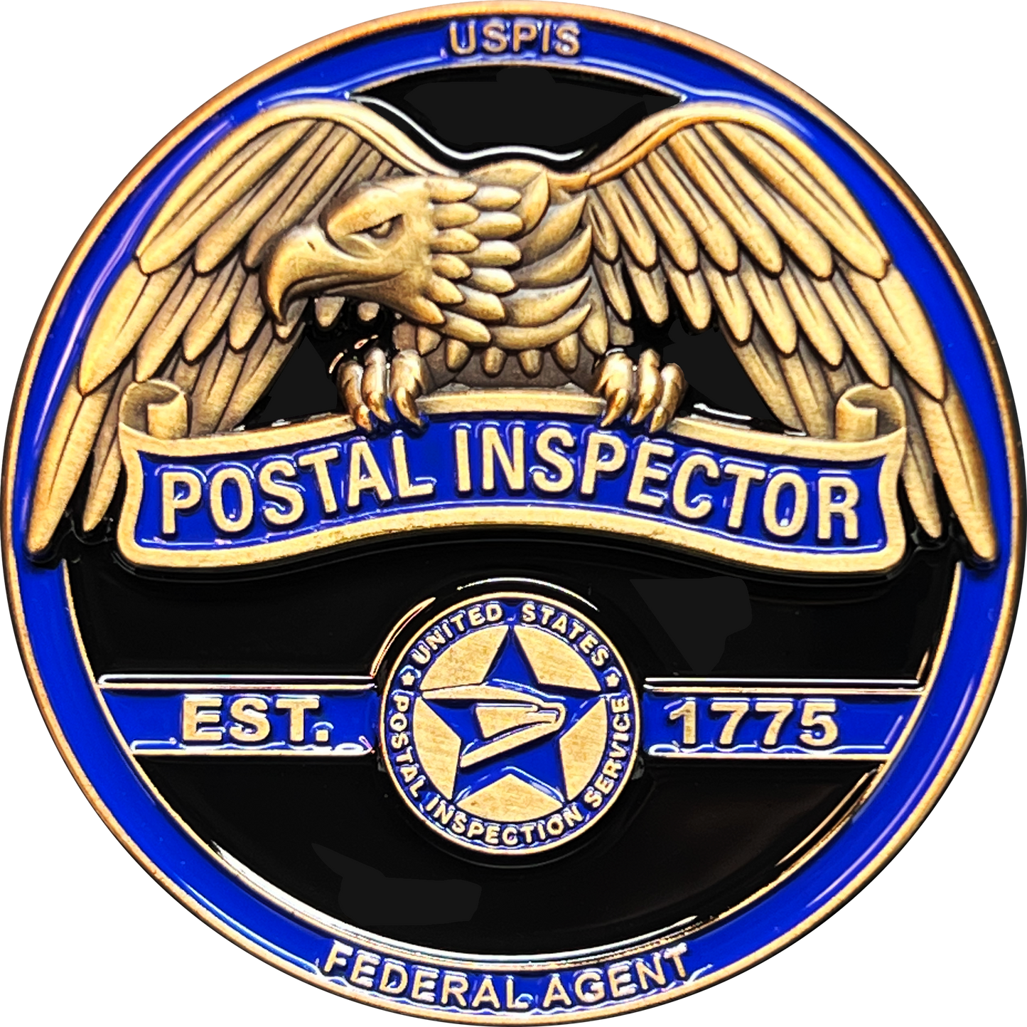 GL11-002 Mail Carrier Handler Inspector Mailman Challenge Coin