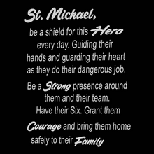 GL5-006 Border Patrol Agent or Sheriff Deputy Prayer Saint Michael Protect Us Matthew 14:30 Challenge Coin Dog Tag Keychain Thin Green Line