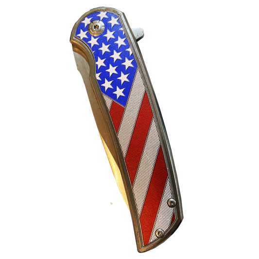 discontinued BL1-02 American Flag pocket tool Police Law Enforcement First Responder Rescue Tactical Survival Military Veteran USA